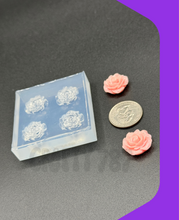 Load image into Gallery viewer, Rose 2D Silicone Mold 20mm
