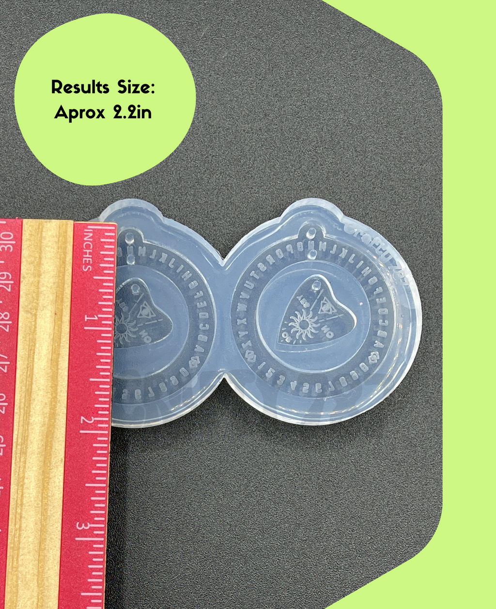 Ouija Earring Silicone Mold