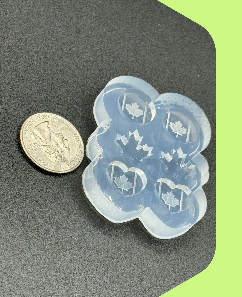 Canada Variety Studs Earring Silicone Mold (A15)