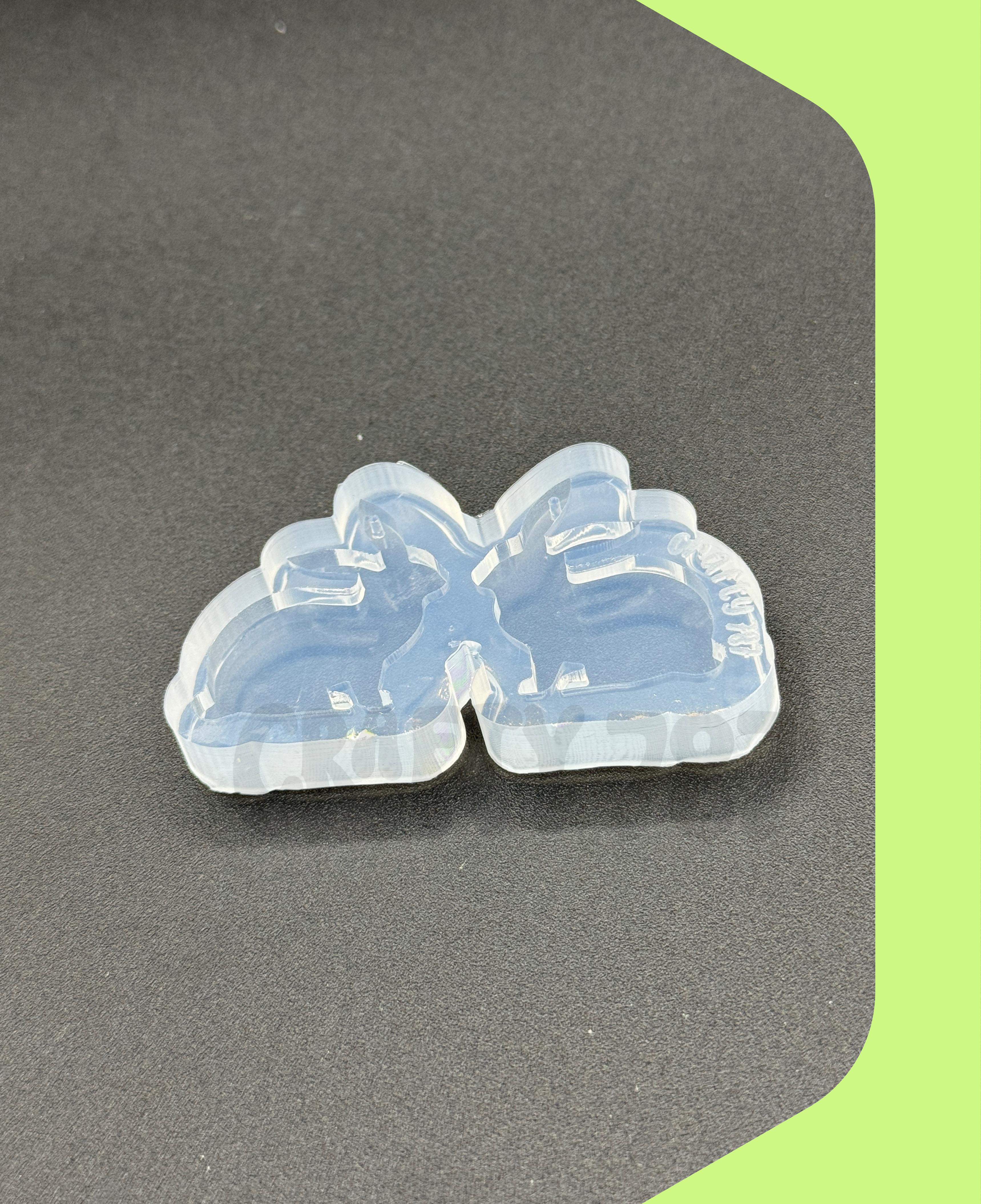 Rabbit Dangle Earring Silicone Mold