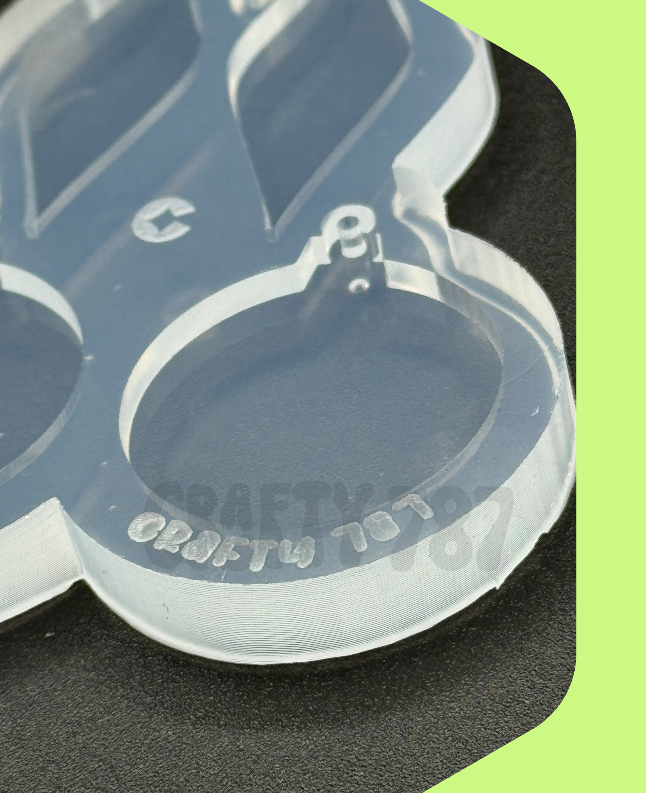 Ornaments Dangle Earring Silicone Mold (B15)