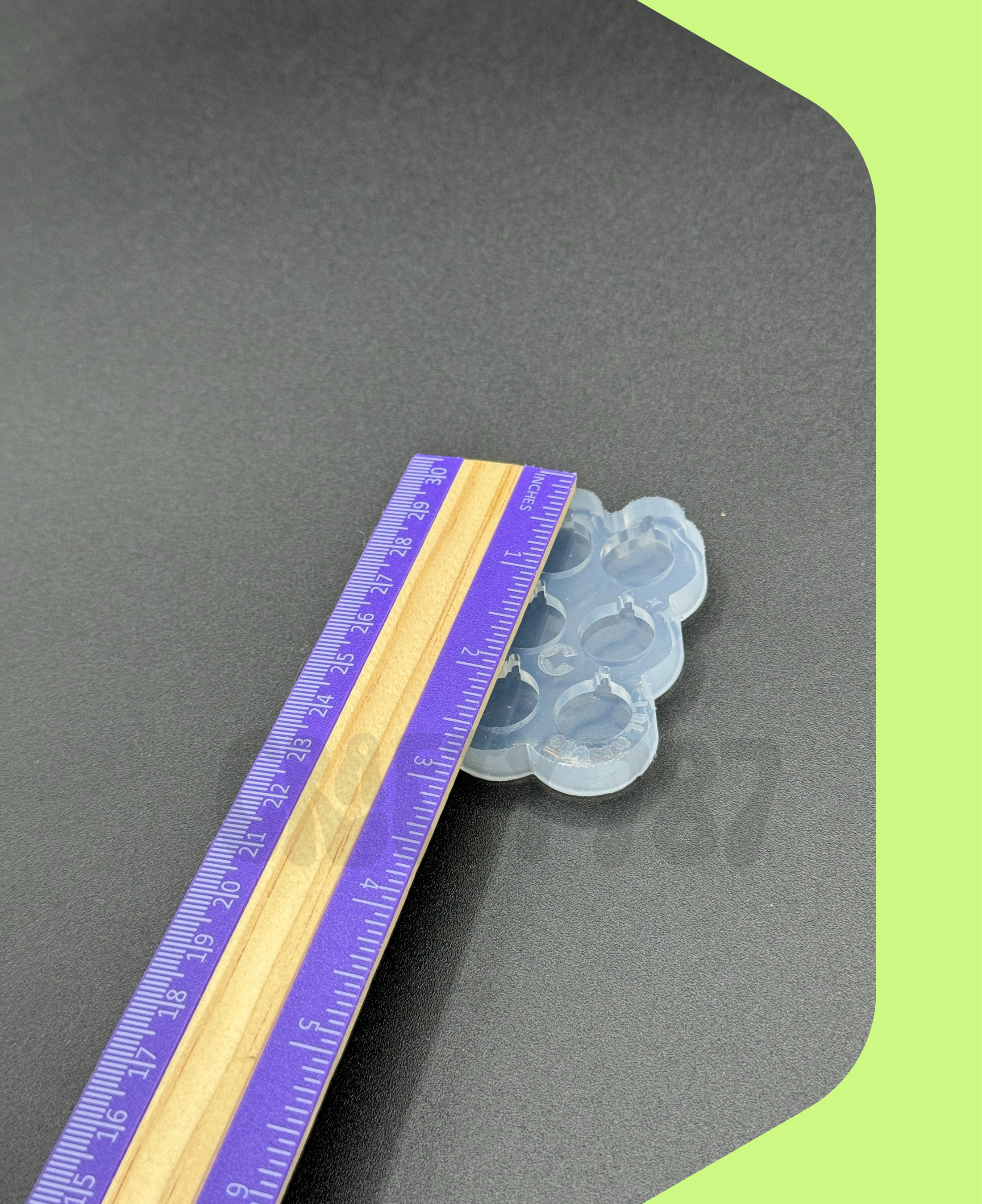 Ornament Earring Silicone Mold(d14)