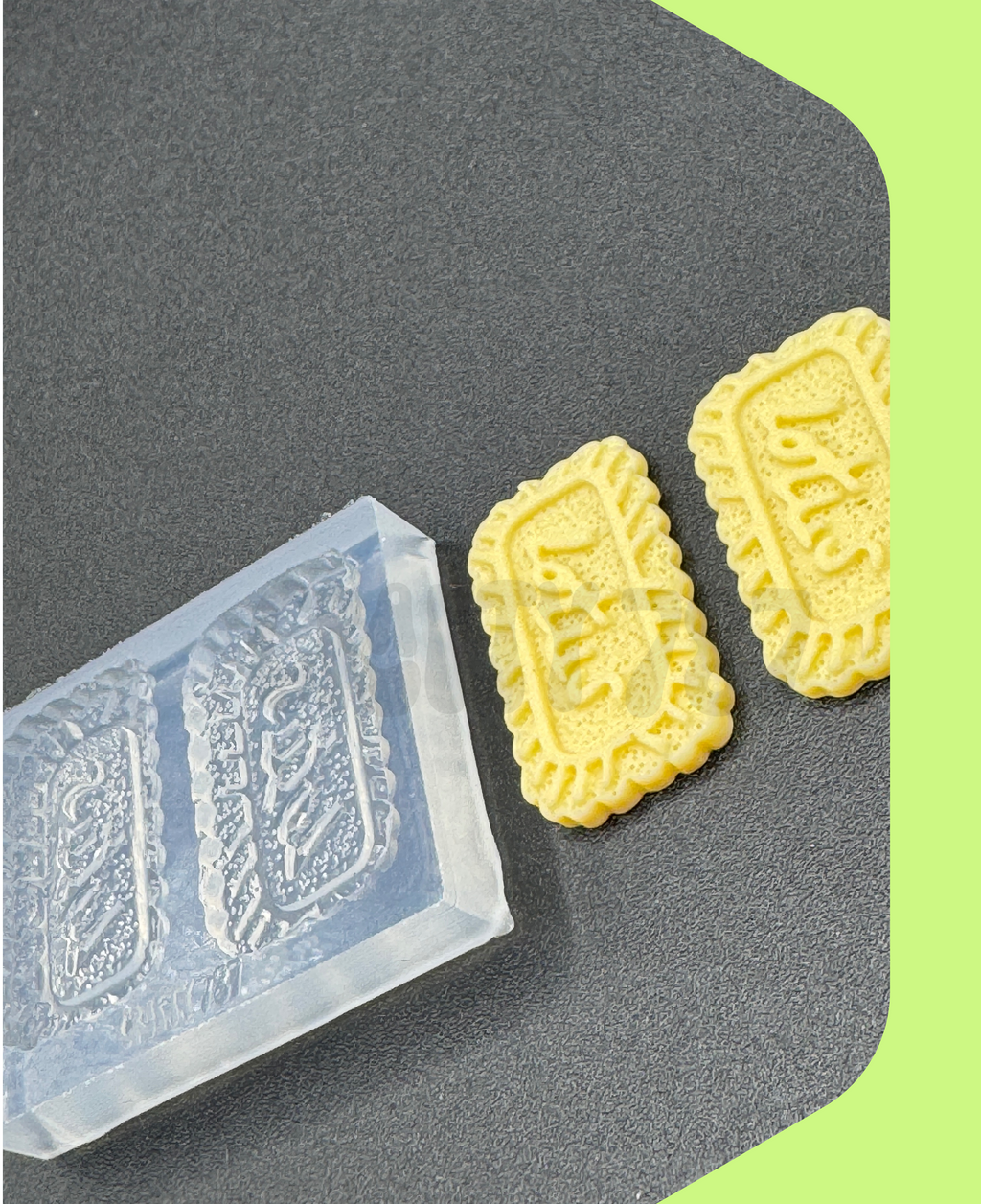 Cookie Lotus Silicone Mold(D14)