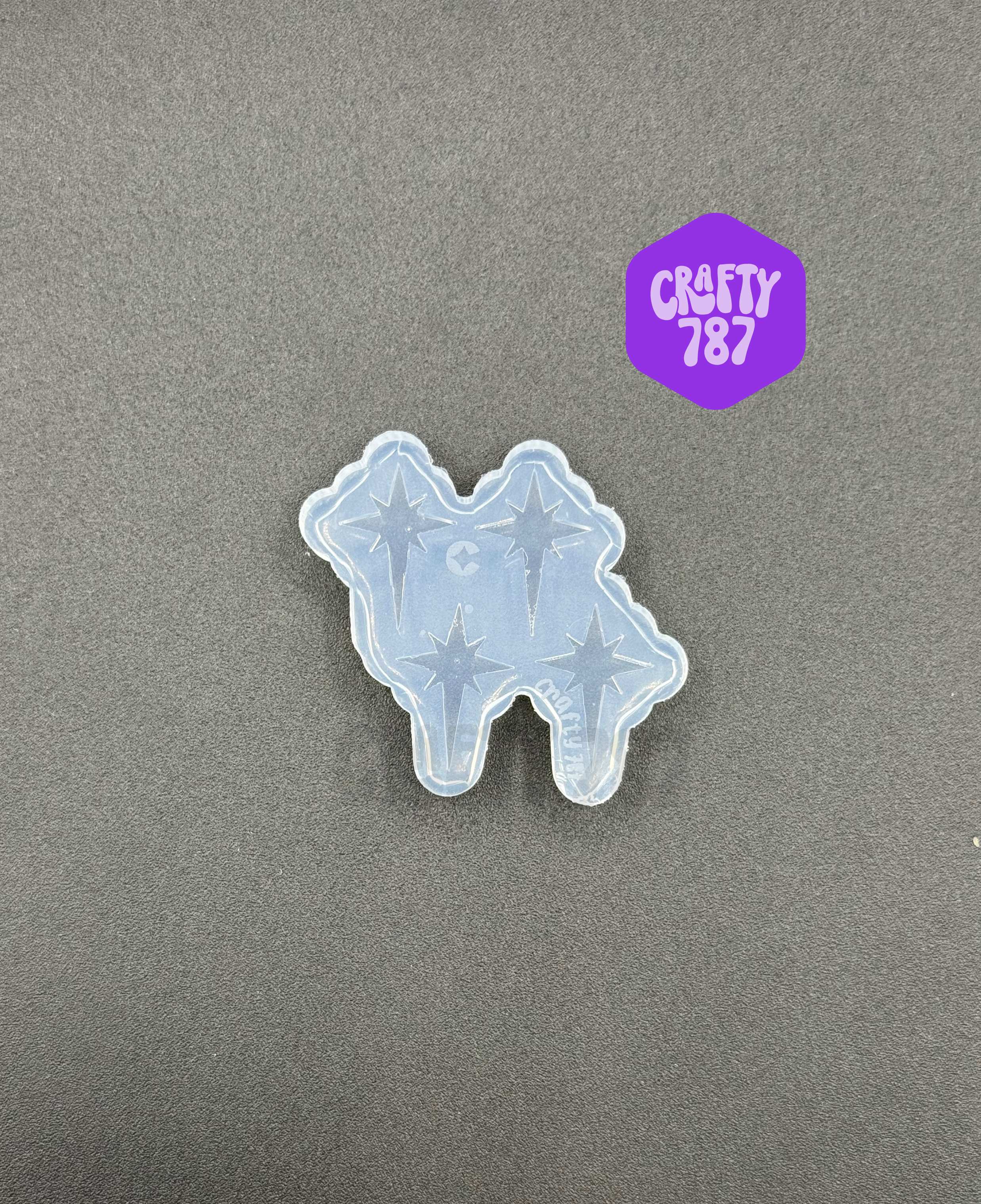 Christmas Star Stud Earring Silicone Mold(A13)