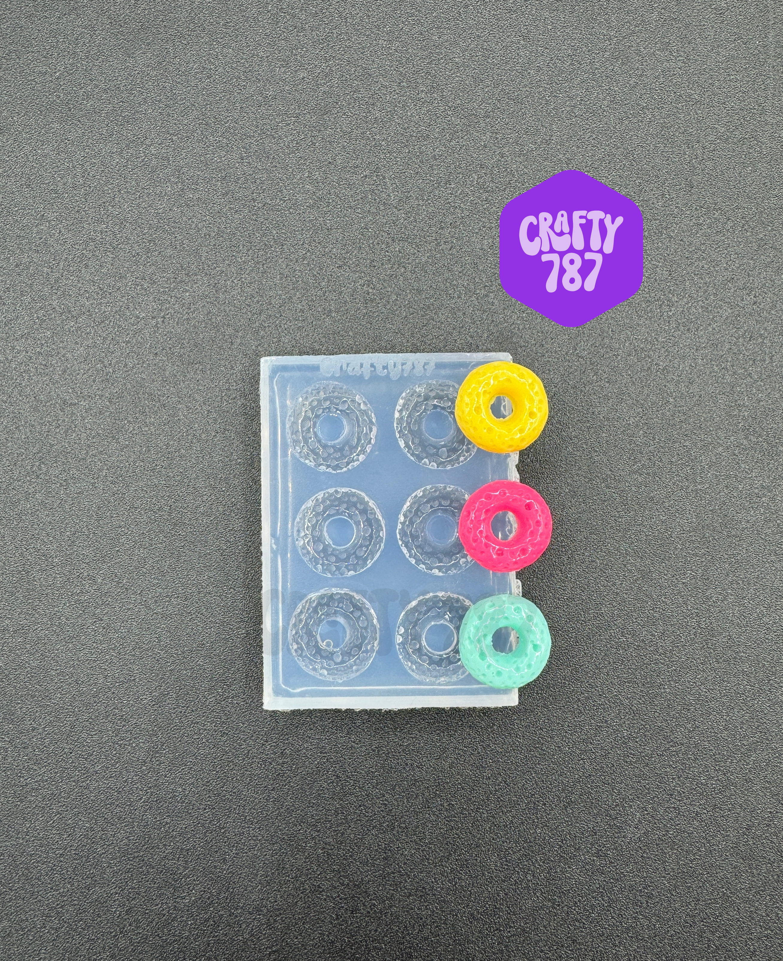 Fruit Rings Cereal Silicone Mold (D15)