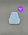 Nail Polish Dangle Earring Silicone Mold (d13)