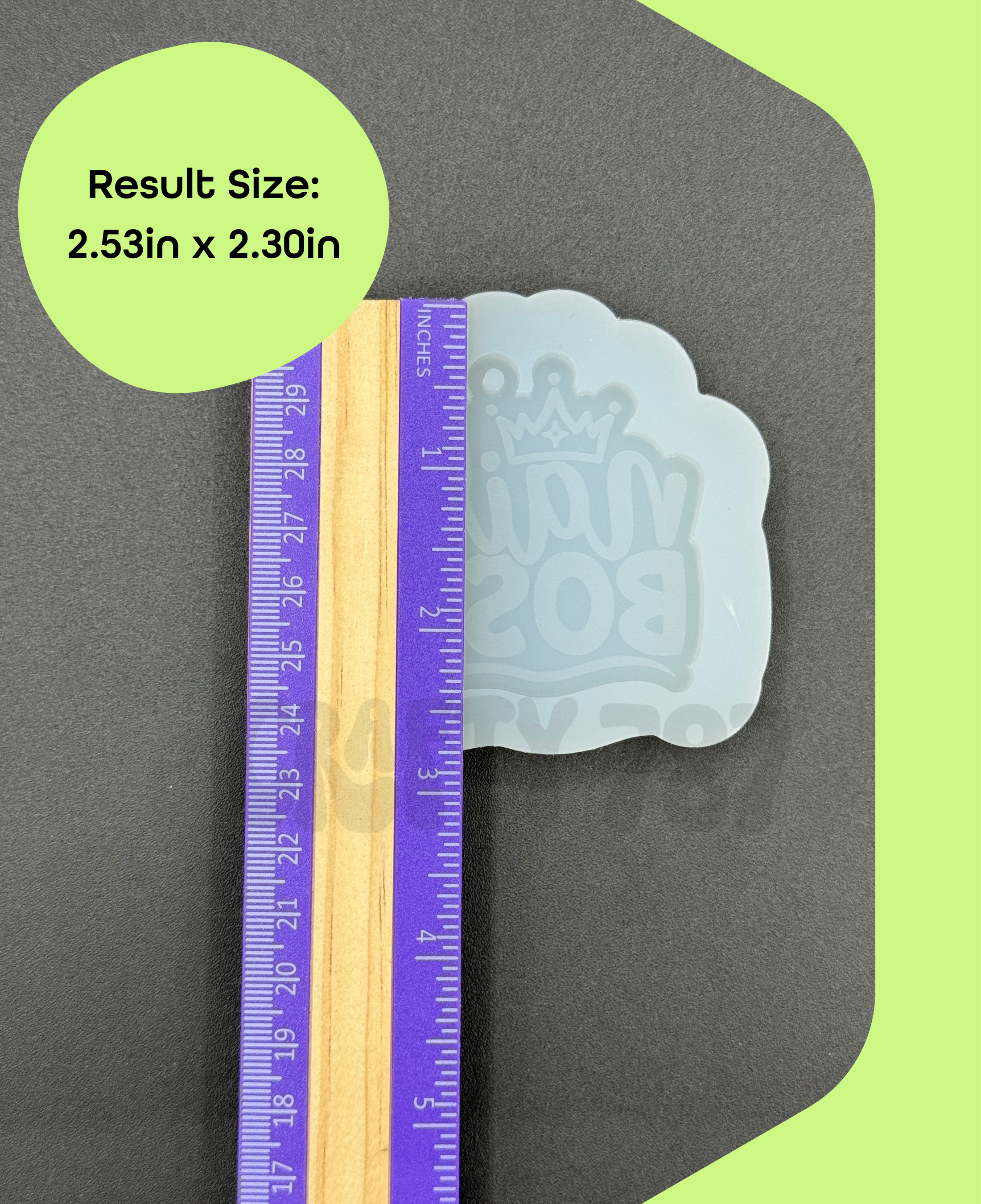 Nail Boss Keychain Mold (d7)