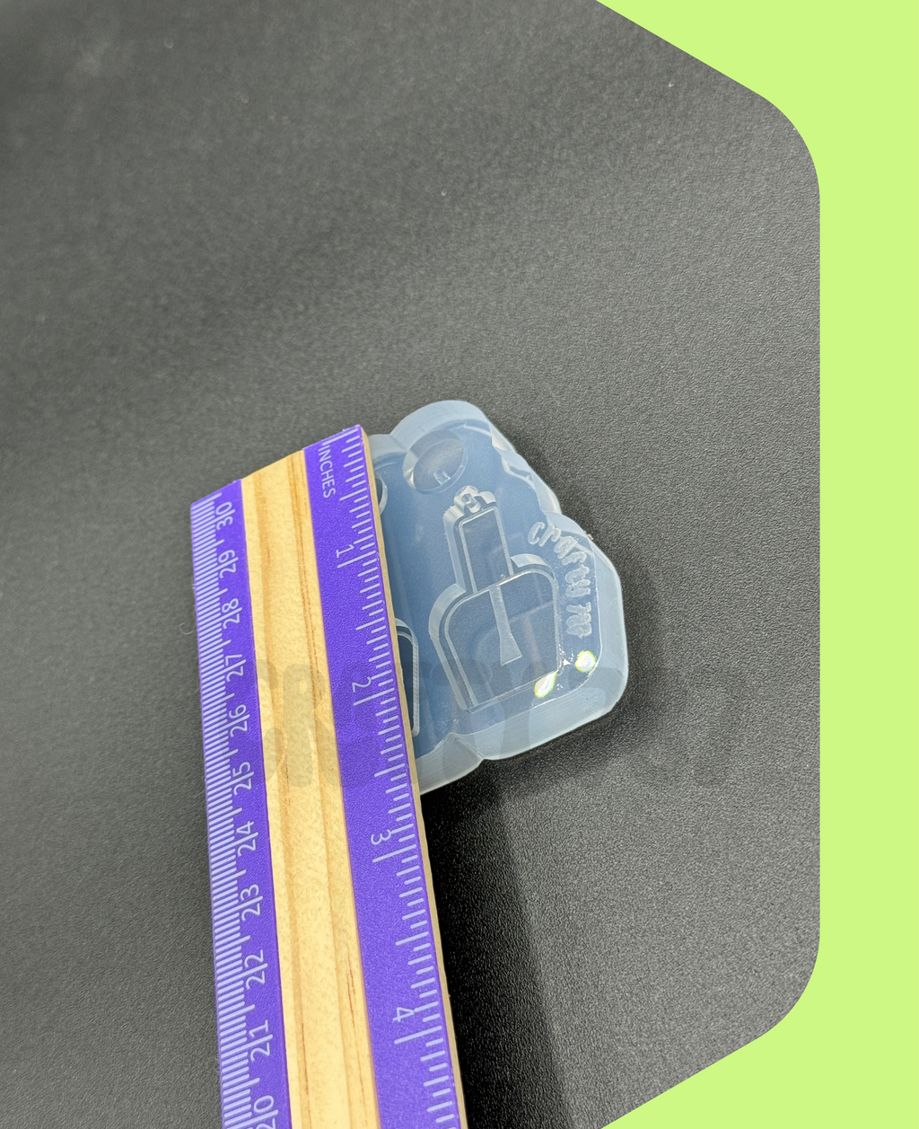 Nail Polish Dangle Earring Silicone Mold (d13)