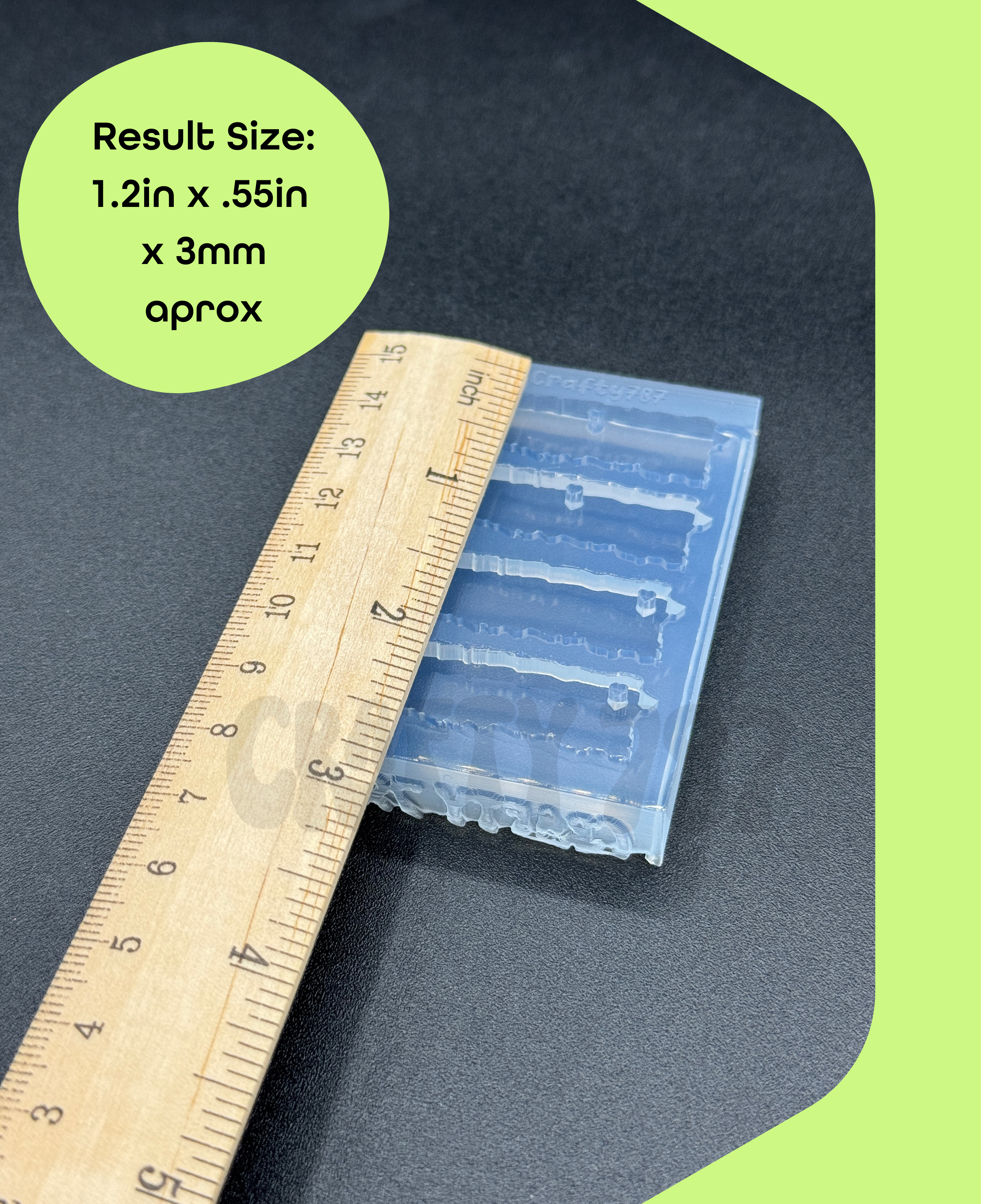 Puerto Rico Charm Silicone Mold(C11)