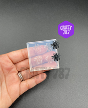 Load image into Gallery viewer, Druzy Spider Studs Earring Mini Silicone Mold
