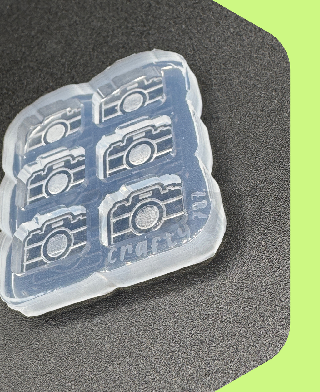 Camera Bits/Studs Earring Silicone Mold (B15)