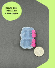 Load image into Gallery viewer, Cat Stud Earring Silicone Mold (A15)
