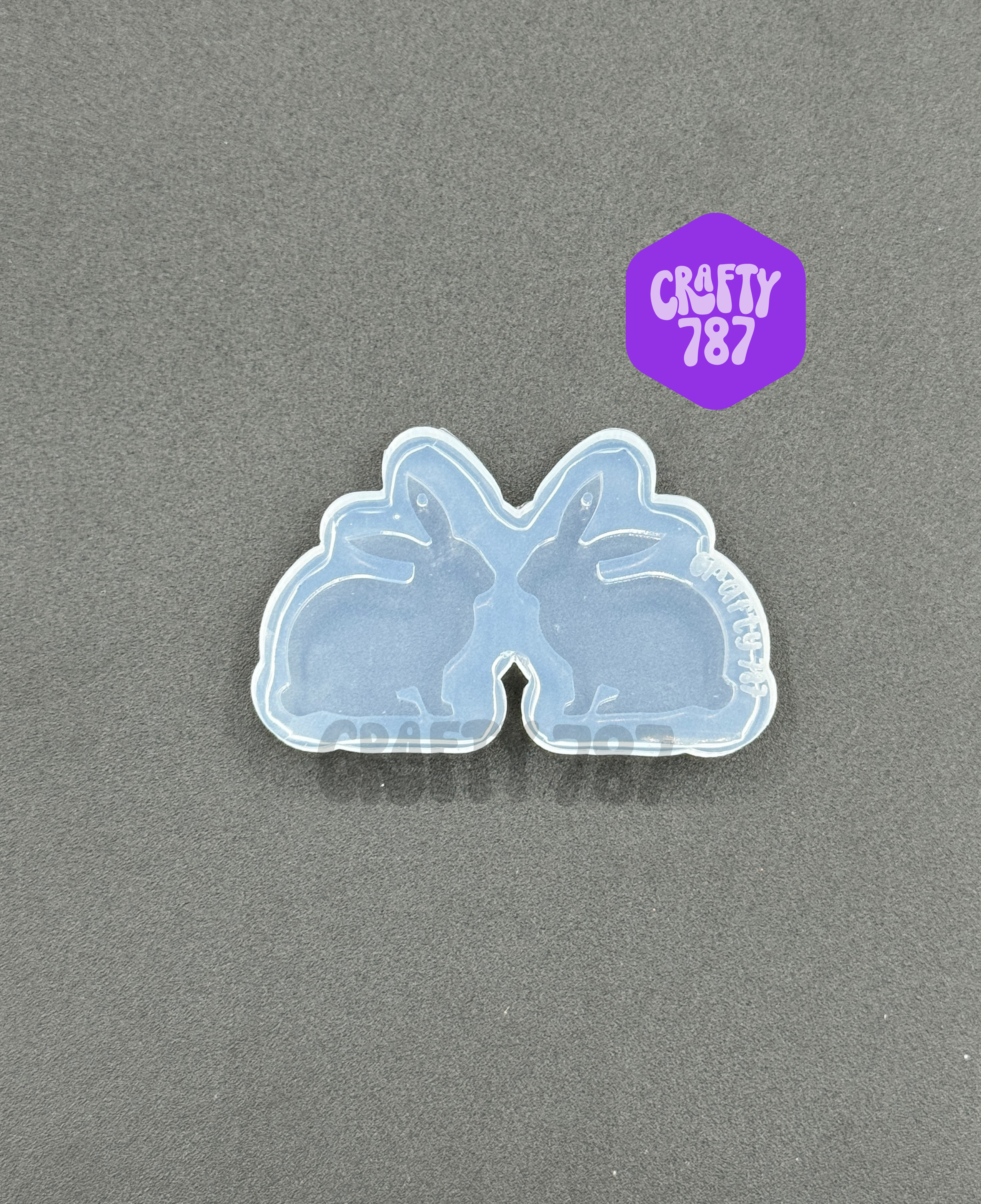 Rabbit Dangle Earring Silicone Mold
