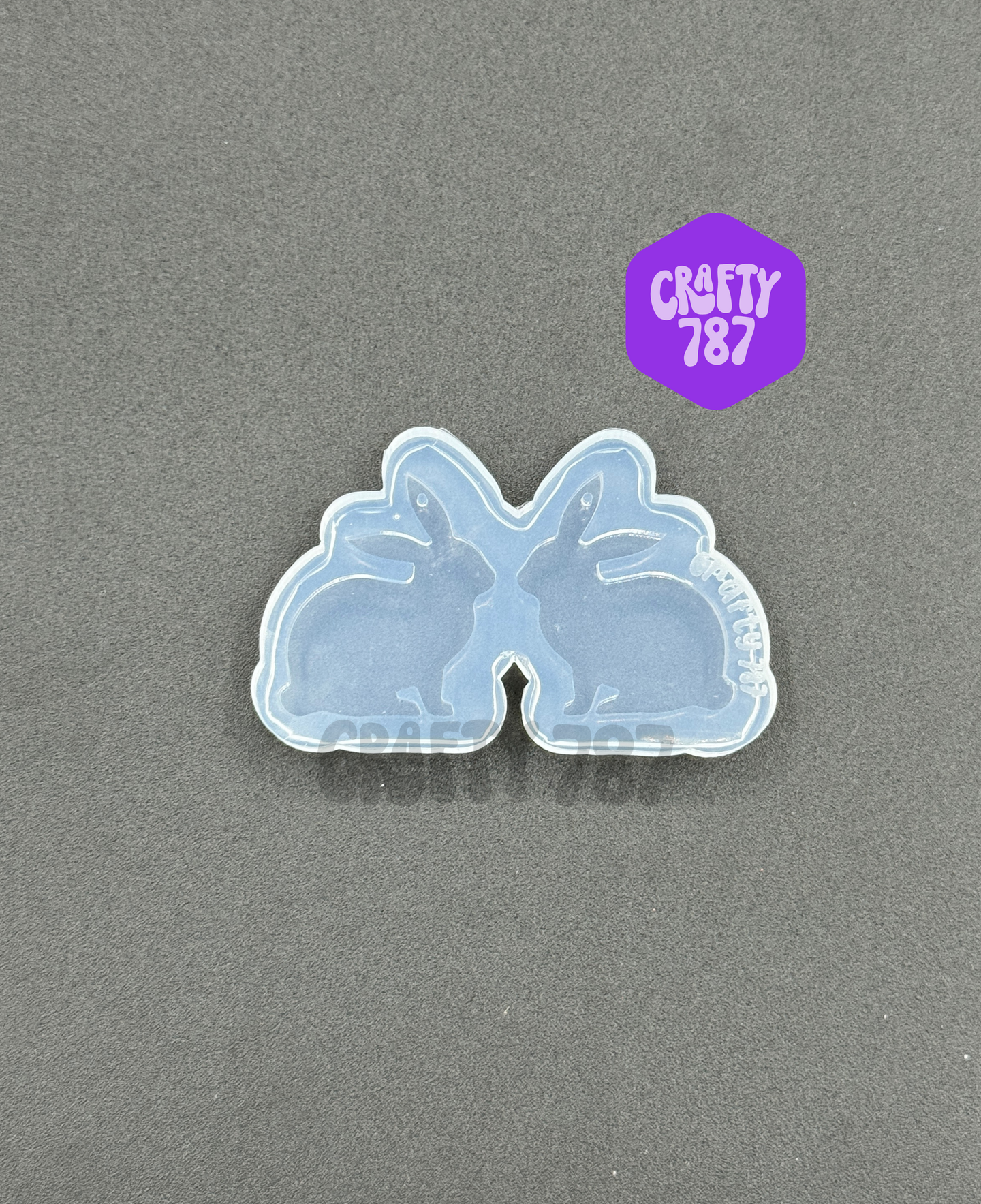 Rabbit Dangle Earring Silicone Mold