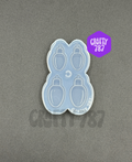 Mini Christmas Light Bulb Earring Silicone Mold (B15)