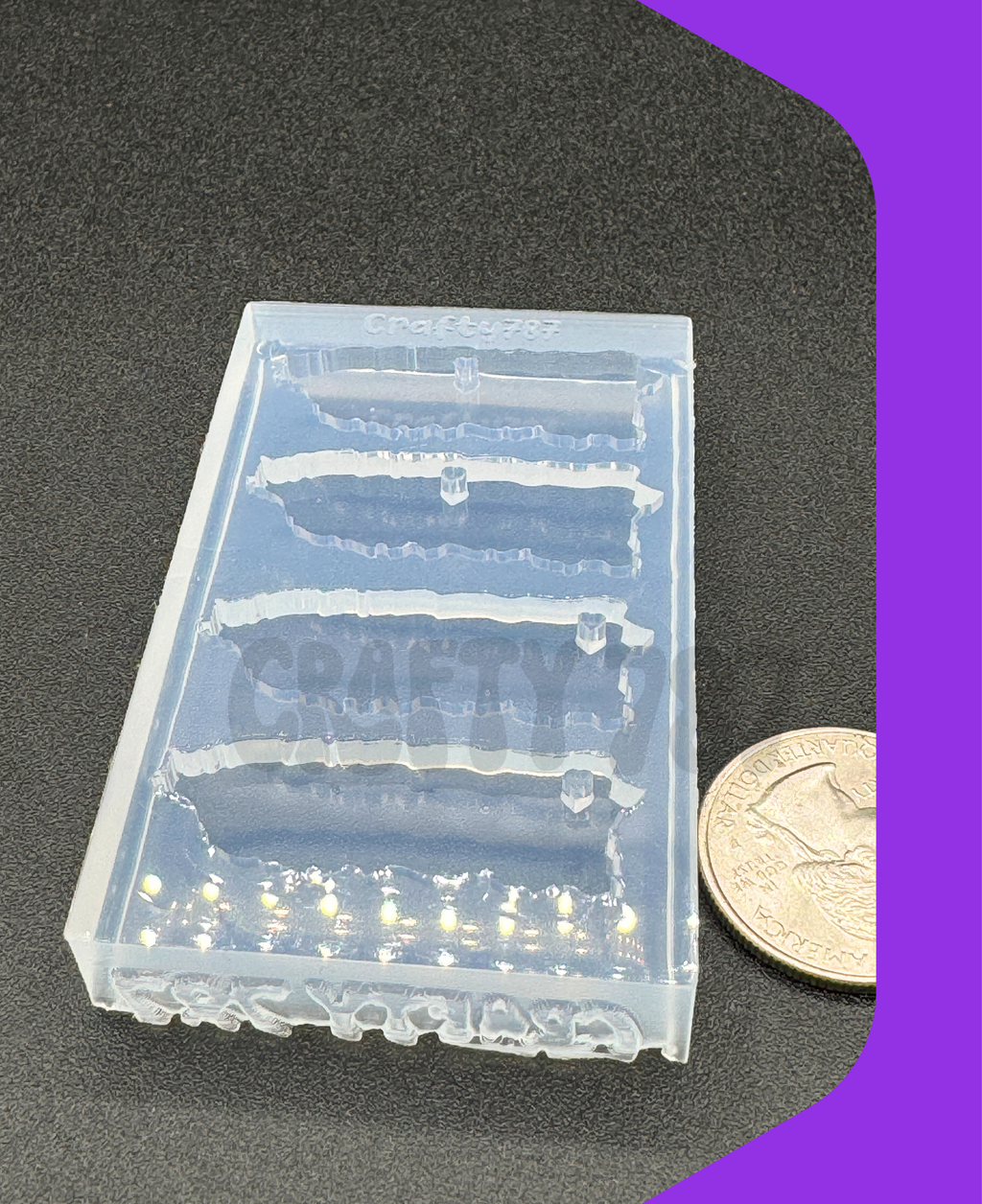Puerto Rico Charm Silicone Mold(C11)
