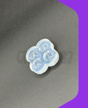 Load image into Gallery viewer, Peace Symbol Stud Earring Silicone Mold (d15)
