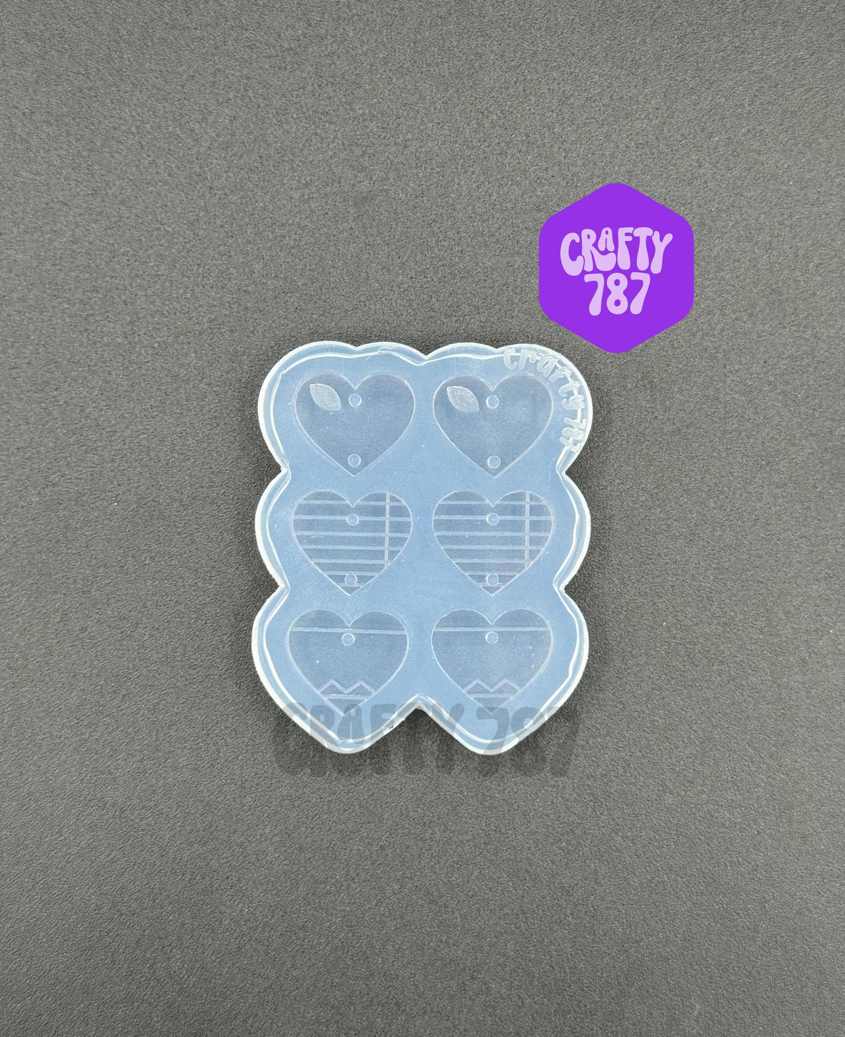School Inspired Earring Silicone Mold (d13)
