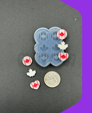 Load image into Gallery viewer, Canada Variety Studs Earring Silicone Mold (A15)
