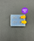 Goldfish Taiyaki Cracker Silicone Mold, Earring Silicone Mold (A15)