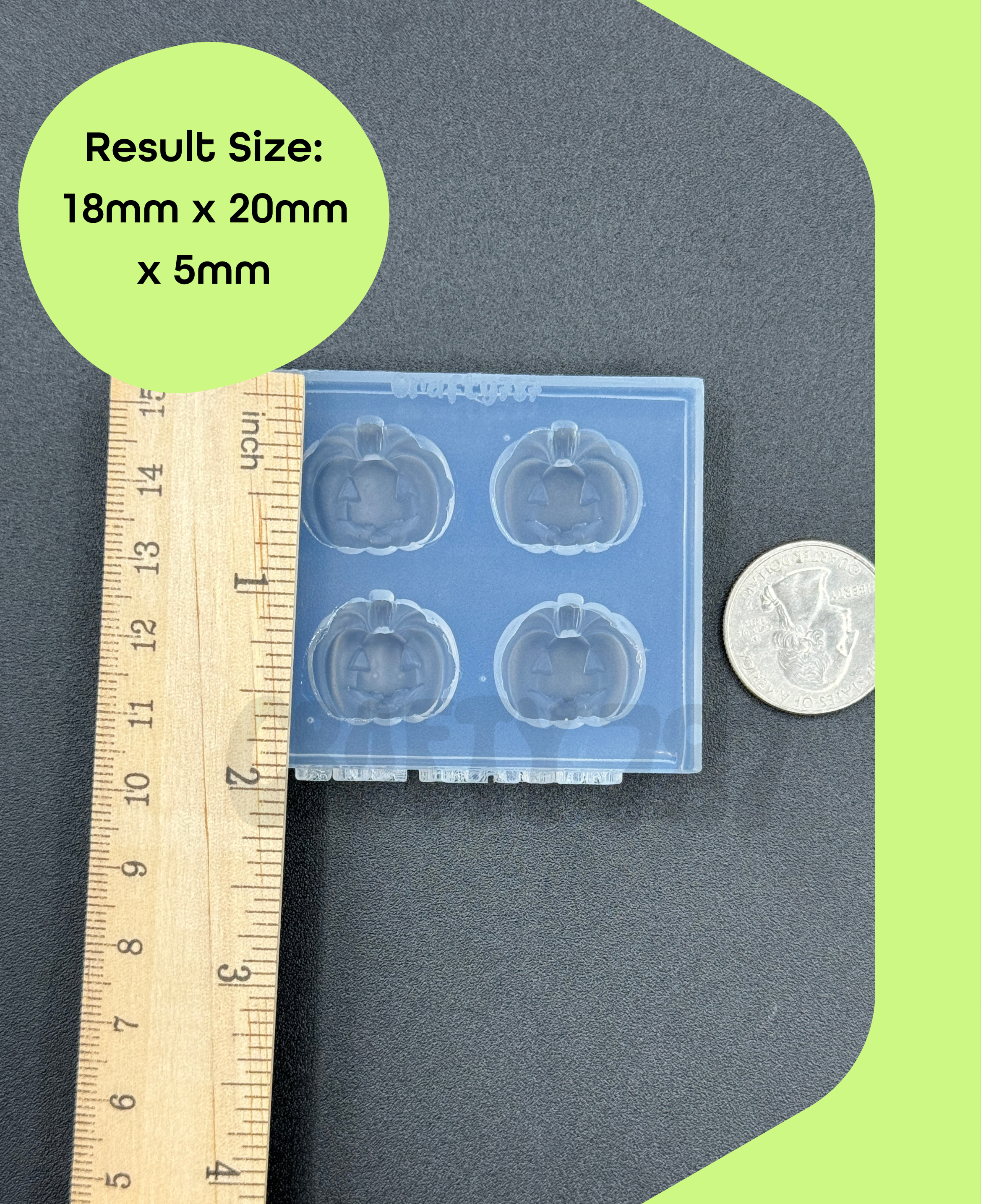Halloween Pumpkin Silicone Mold (B15)