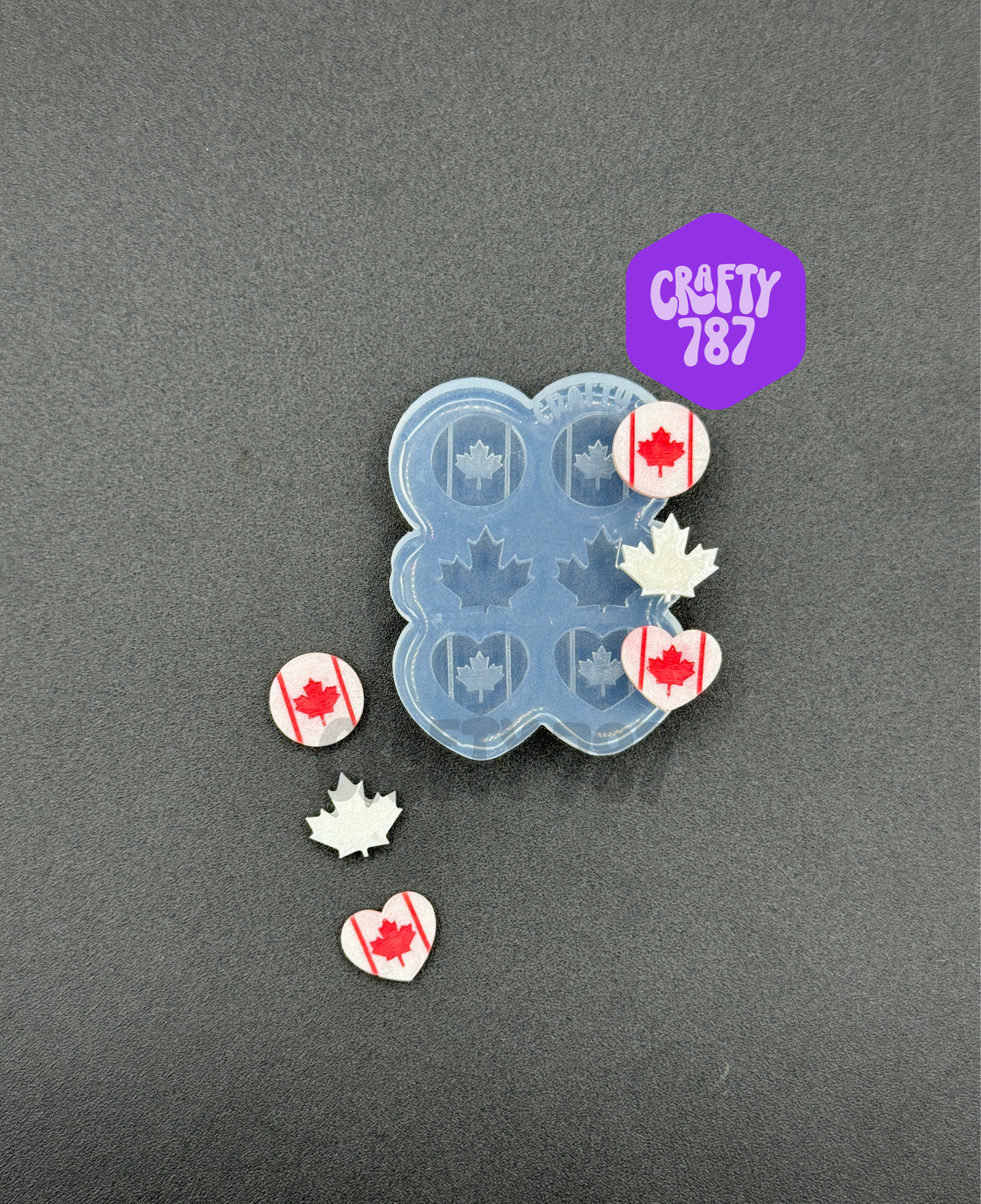 Canada Variety Studs Earring Silicone Mold (A15)