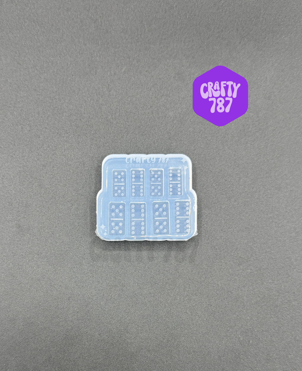 Domino Doble 6-5 Mini Bundle Stud Earring Silicone Mold DTMF inspired (C14)