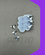 Load image into Gallery viewer, Cow Face Stud Earring Silicone Mold (A15)
