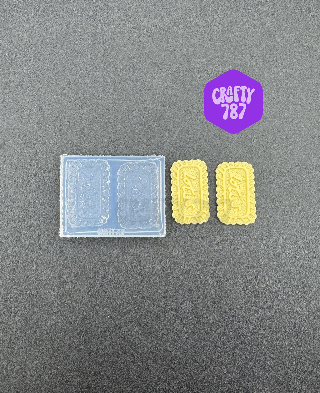 Cookie Lotus Silicone Mold(D14)