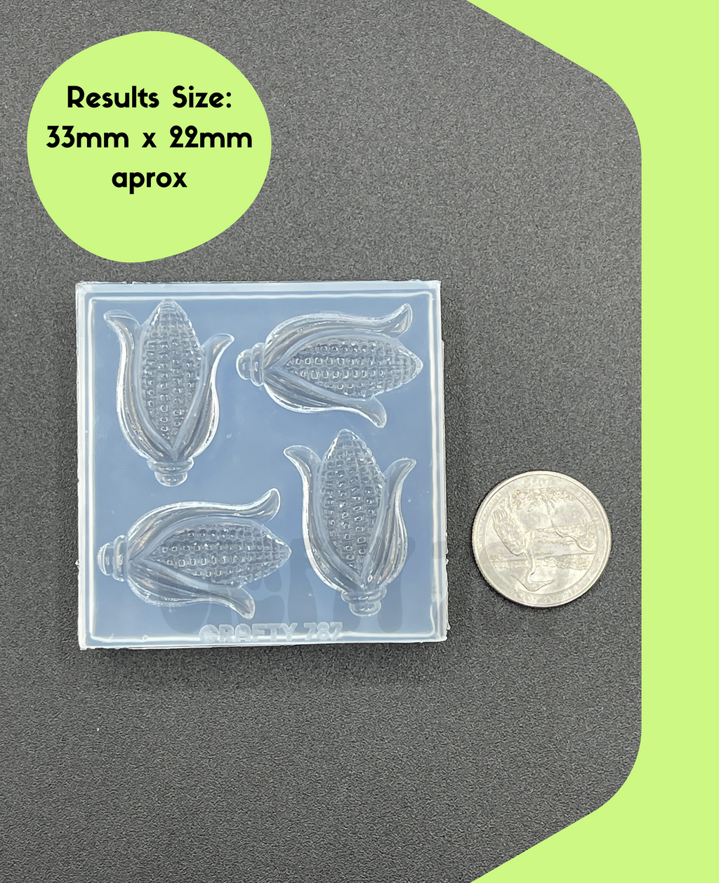 Corn on the COB Silicone Mold (A15)