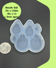 Load image into Gallery viewer, Teardrop small Dangle Silicone Mold (C15)
