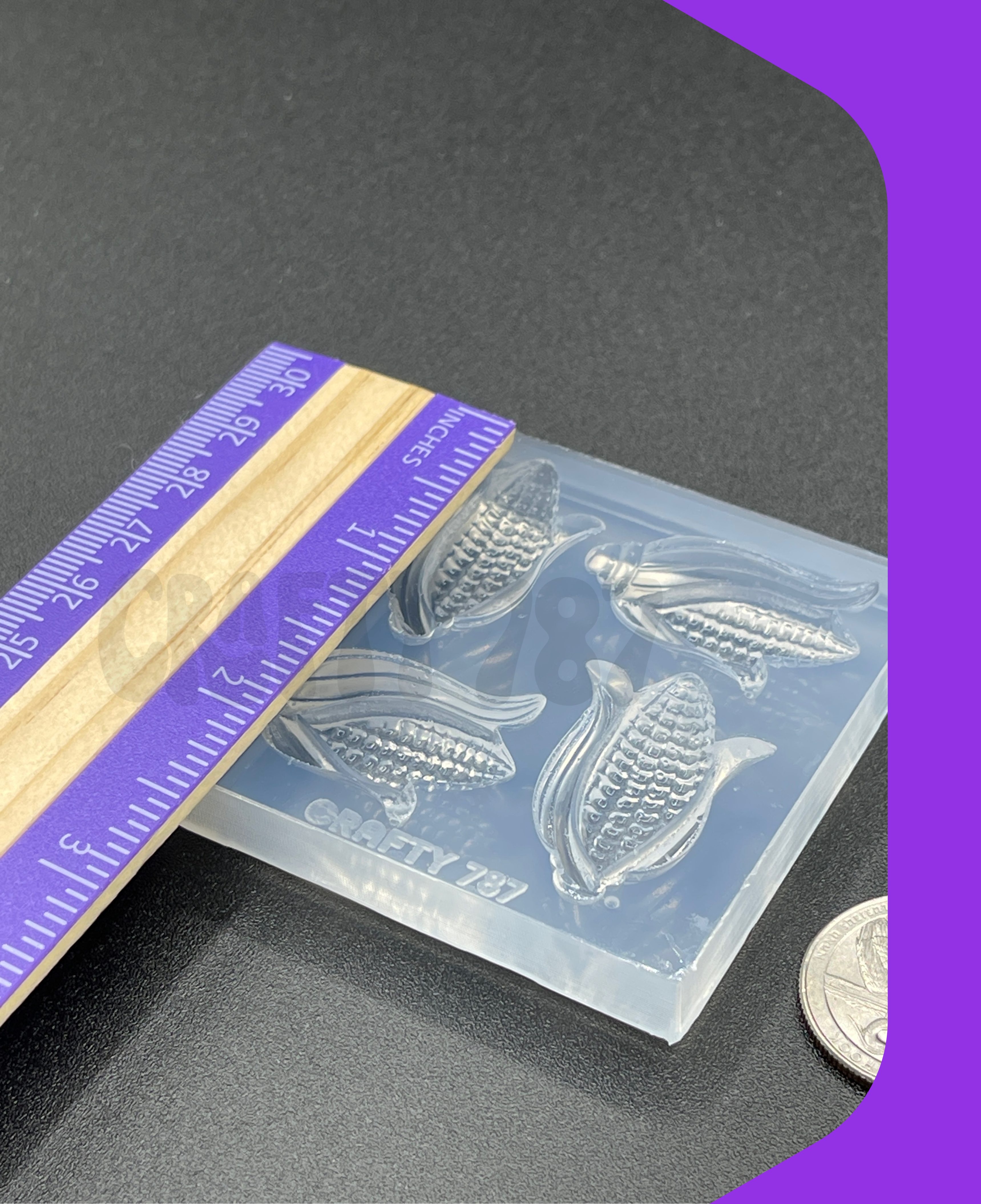 Corn on the COB Silicone Mold (A15)