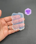 Flower Good Vibes Stud Silicone Mold (A1)
