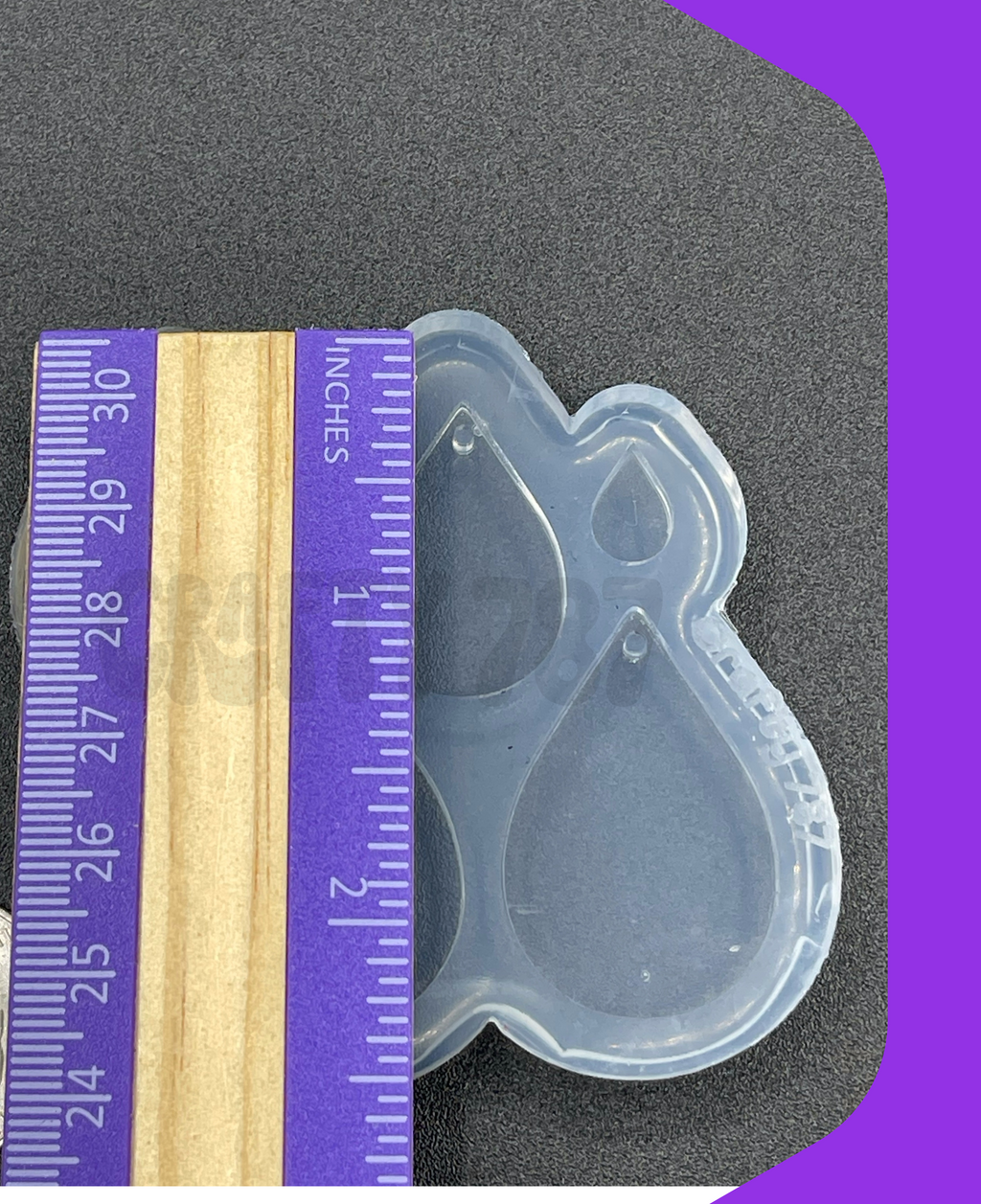 Teardrop small Dangle Silicone Mold (C15)