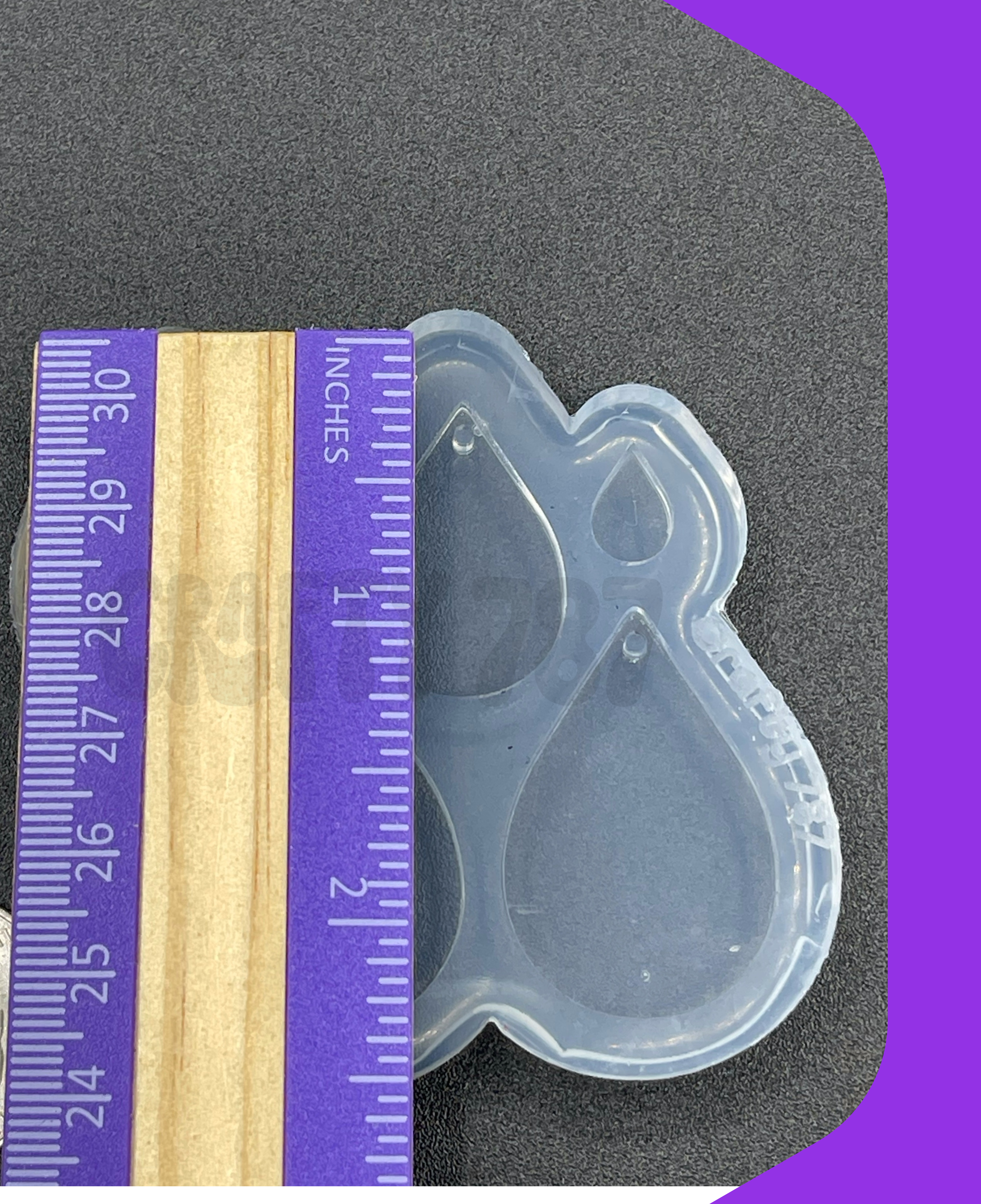 Teardrop small Dangle Silicone Mold (C15)