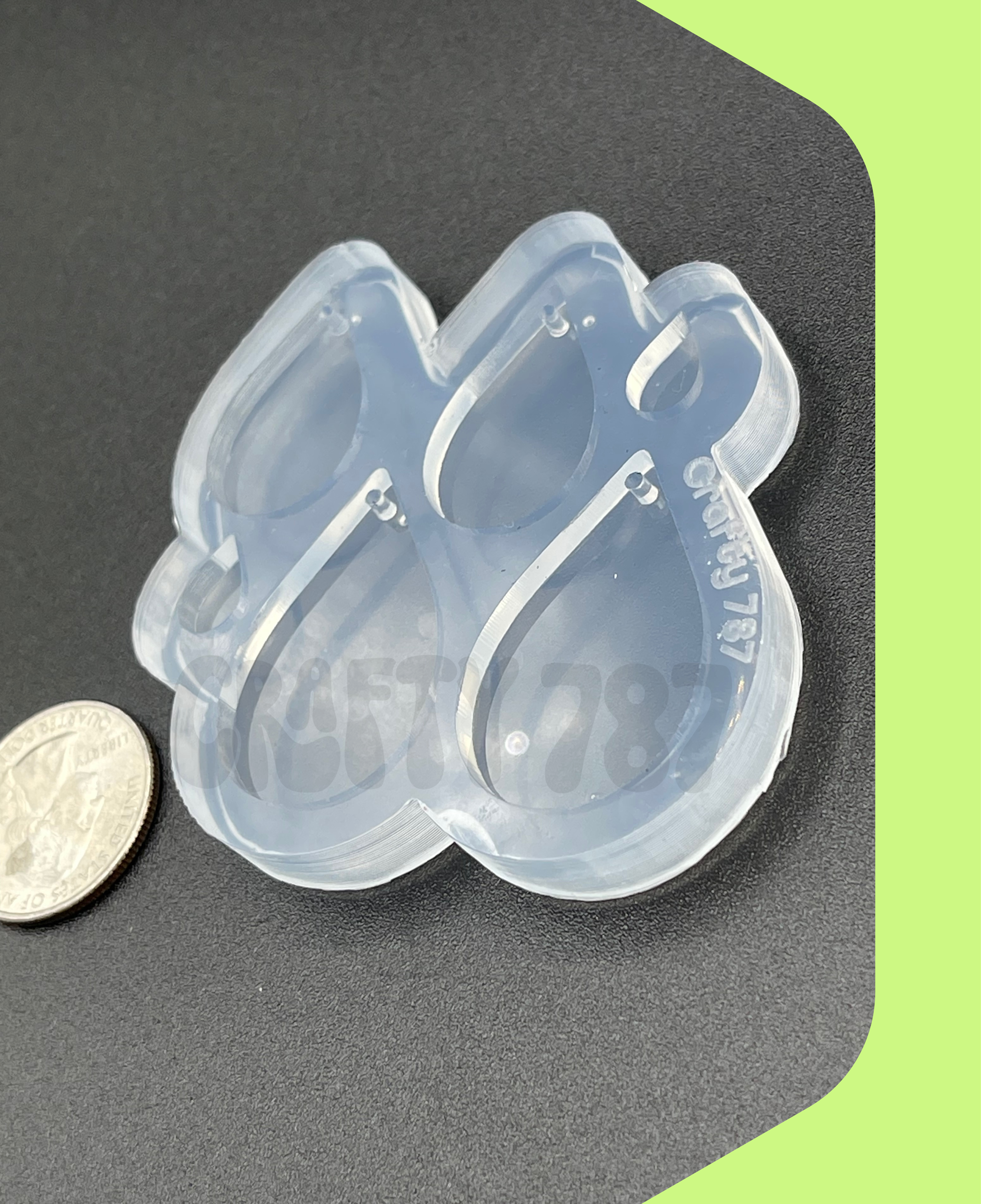 Teardrop small Dangle Silicone Mold (C15)