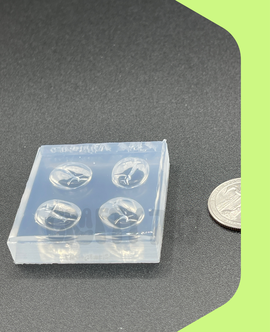 Coffee Bean Silicone Mold (A15)