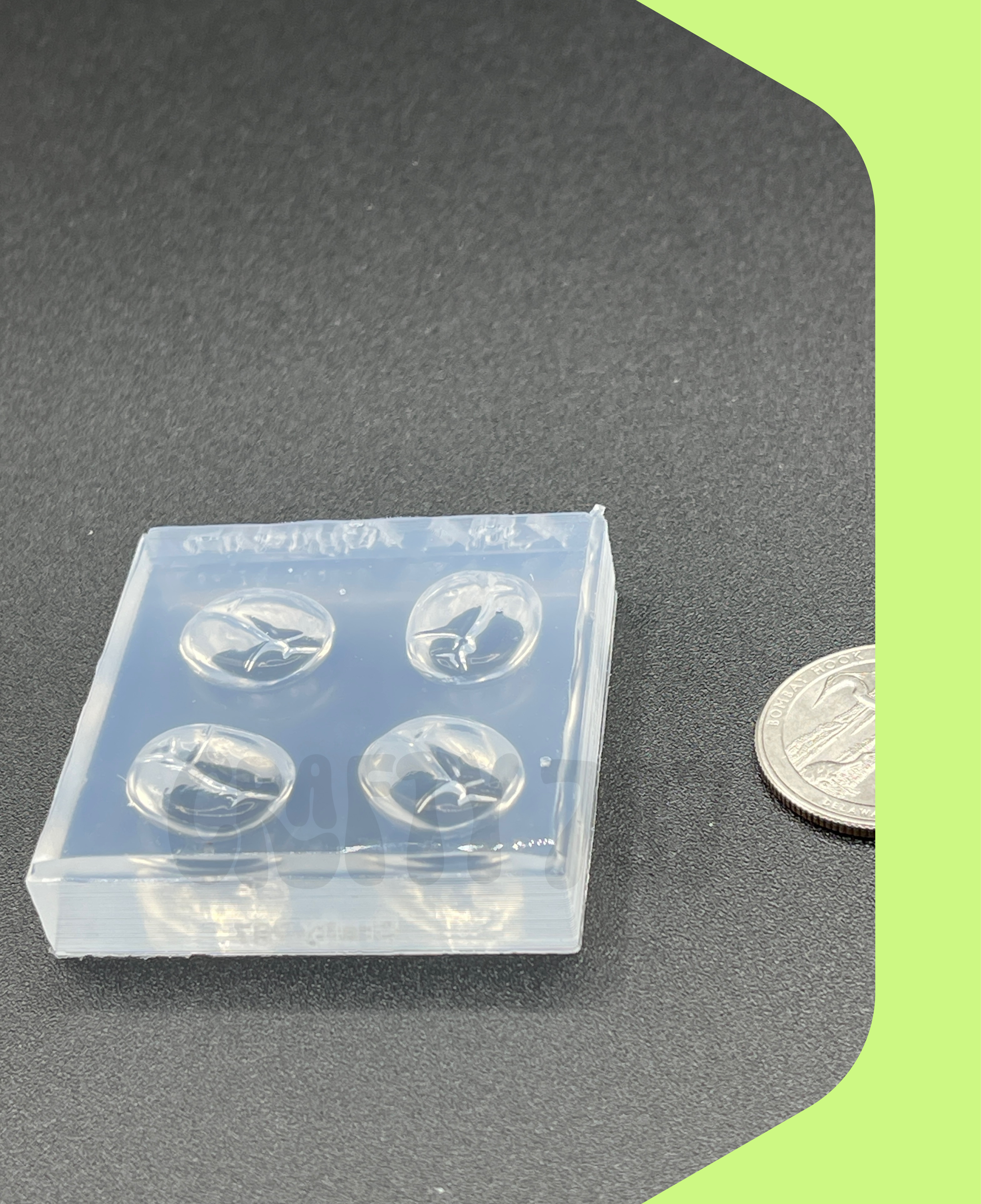 Coffee Bean Silicone Mold (A15)