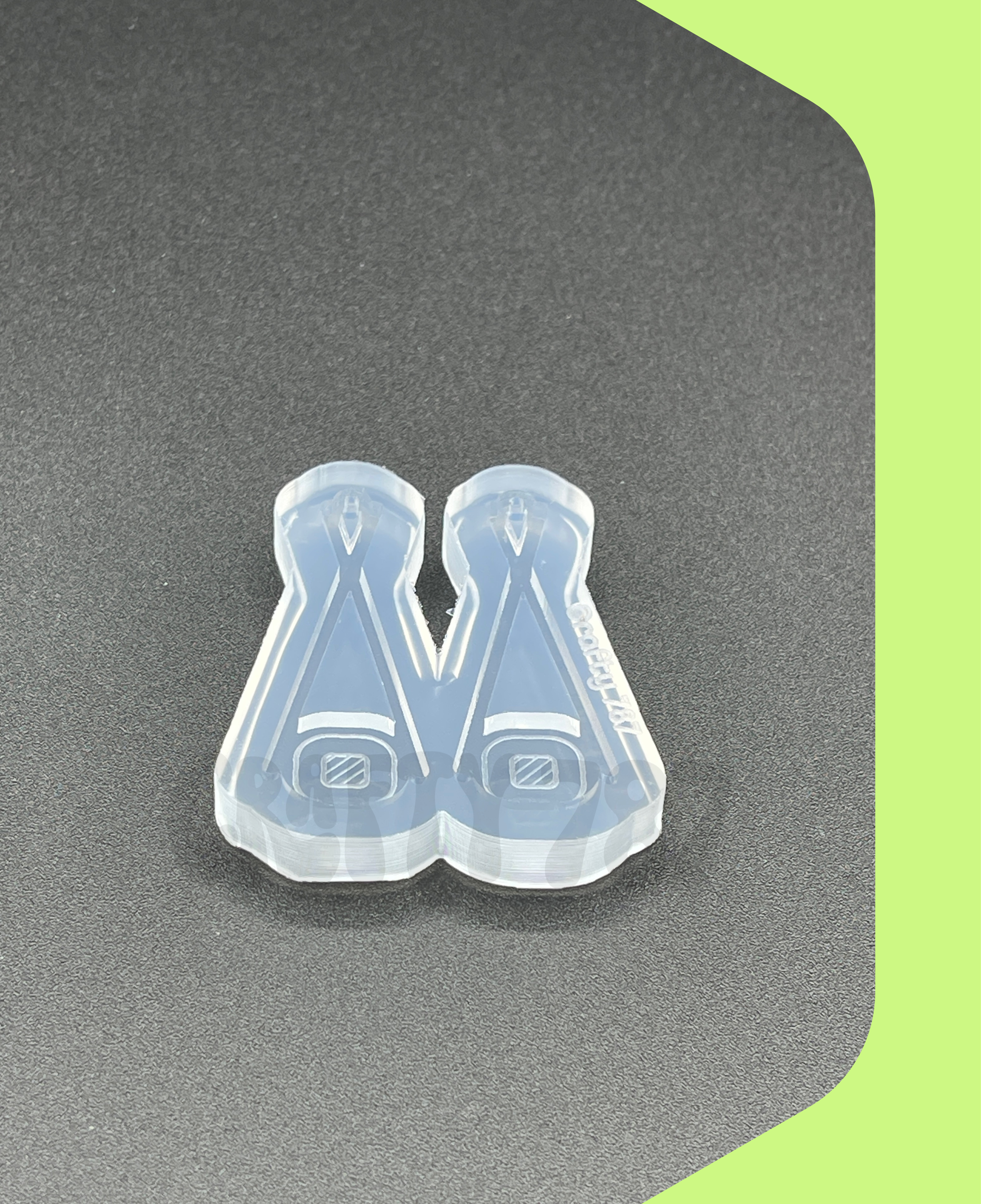 Sushi Chop Sticks Dangle Earring Silicone Mold (B15)