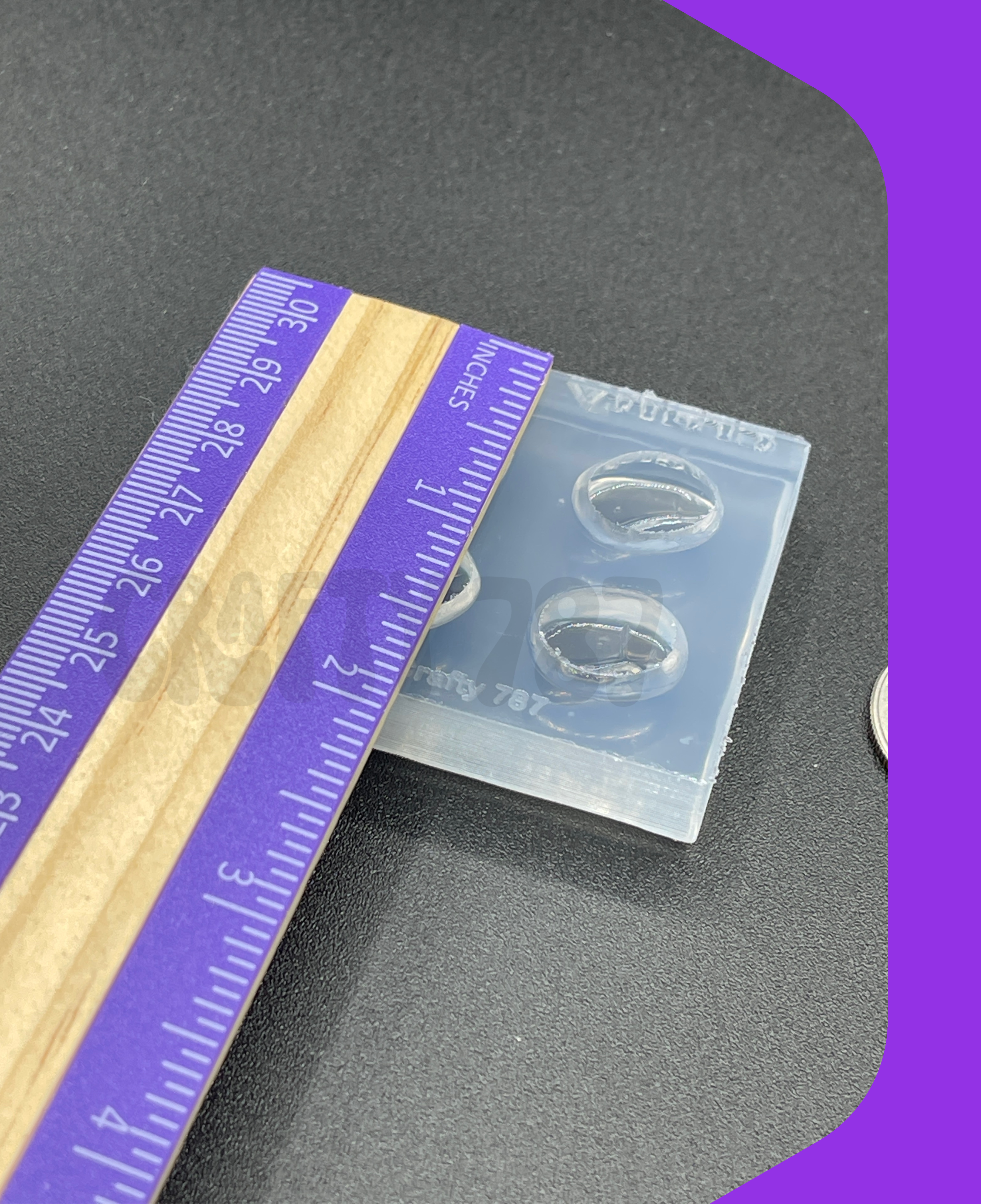 Coffee Bean Silicone Mold (A15)