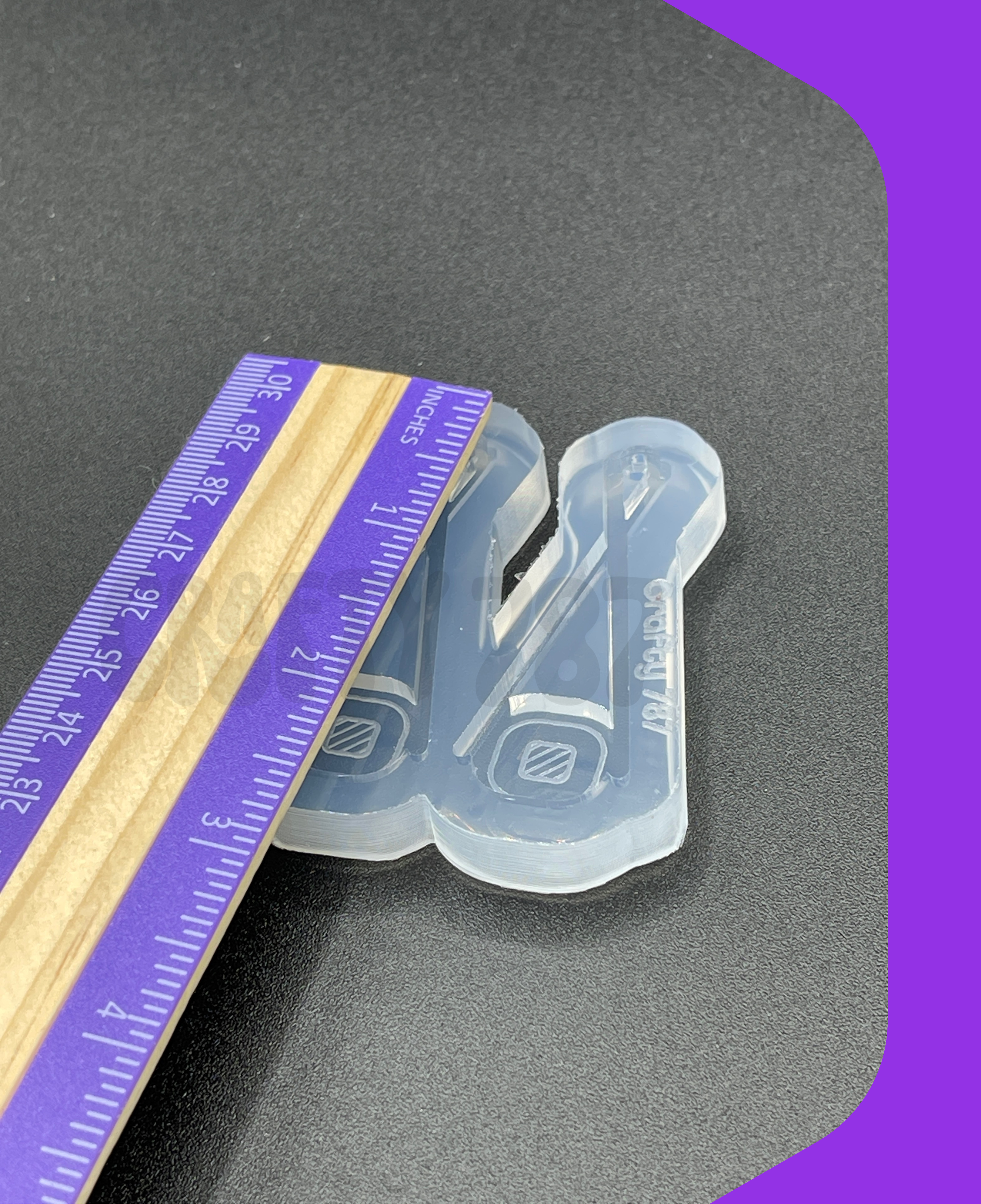 Sushi Chop Sticks Dangle Earring Silicone Mold (B15)