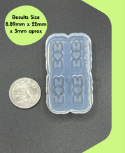 Load image into Gallery viewer, Mom Stud Earring Silicone Mold (A15)
