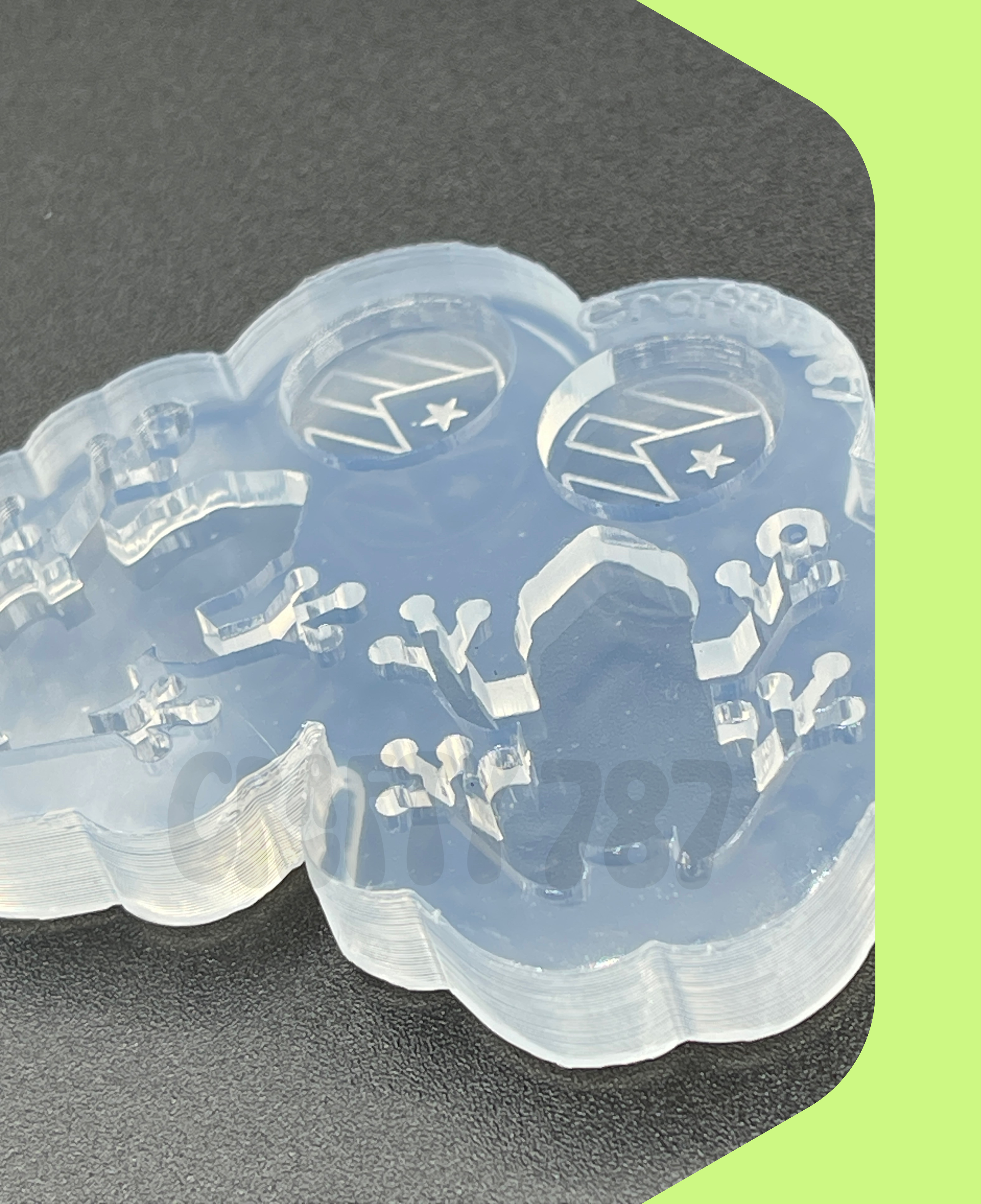 Coqui Dangle Earring Silicone Mold (C14)