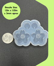 Load image into Gallery viewer, Summer Flower Hippie Dangle Silicone Mold (C15)
