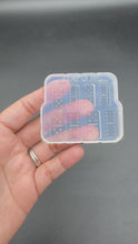 Load and play video in Gallery viewer, Domino Doble 6-5 Mini Bundle Stud Earring Silicone Mold DTMF inspired (C14)
