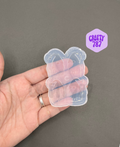 Gnomes Studs/Bits Silicone Mold (A14)