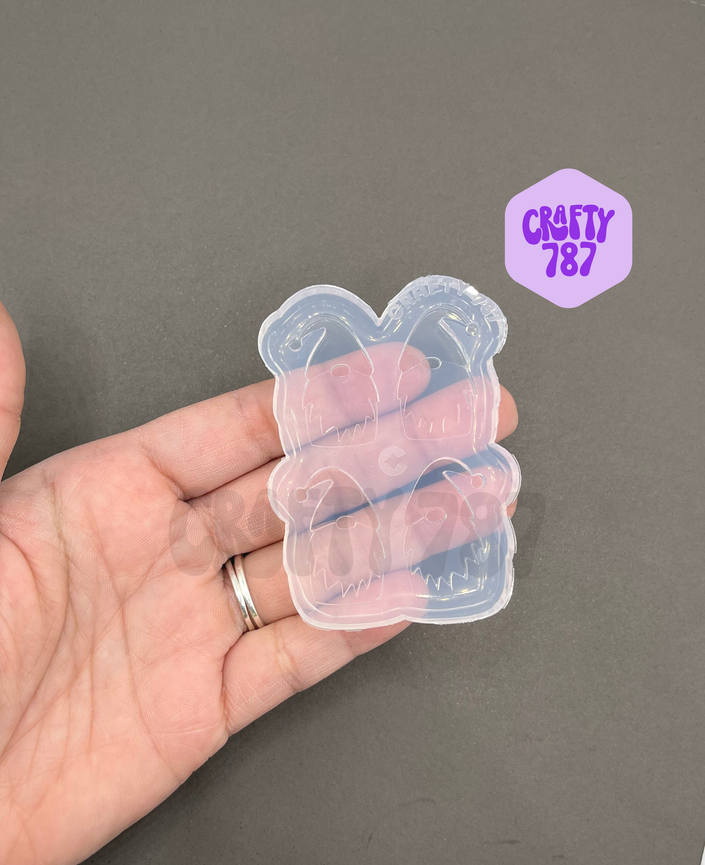 Gnomes Studs/Bits Silicone Mold (A14)