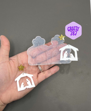 Load image into Gallery viewer, Nativity Dangle Earring Silicone Mold (C14)
