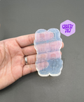 Nutcracker Stud Earring Silicone Mold, Bits molds (A14)