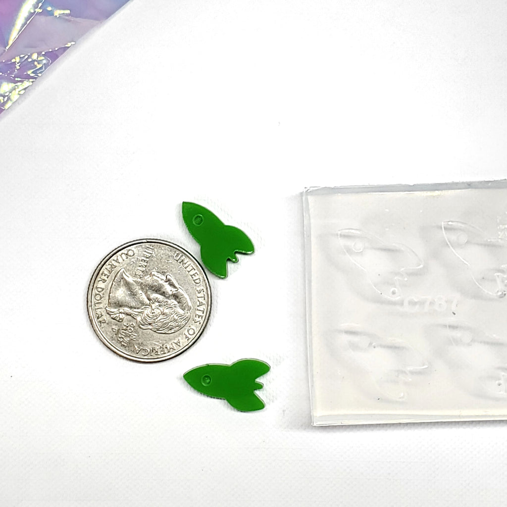 Rocket Stud Earring Mold(A9)